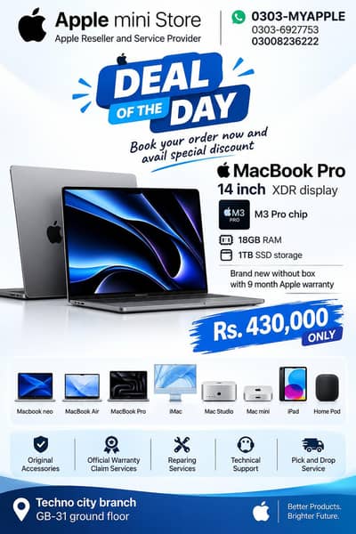 Macbook pro 14 inch M3 pro