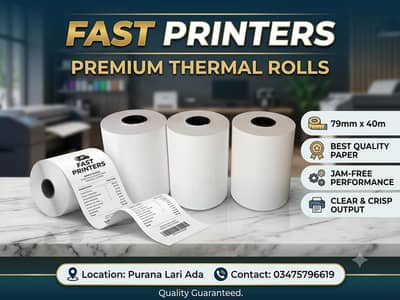 Thermal Rolls Available High Quality