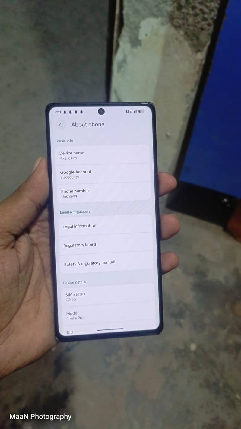 Google Pixel 6 Pro 8