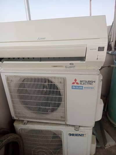 MITSUBISHI 1.5 Ton Inverter - MITSUBISHI 1 Ton Simple