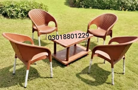 Plastic Chairs & table set wholesale price  03018801229