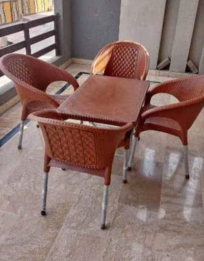 Plastic Chairs & table set wholesale price  03018801229