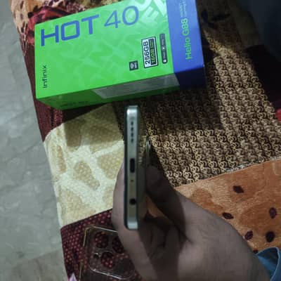 Infinix Hot 40 full box 8/256 GB