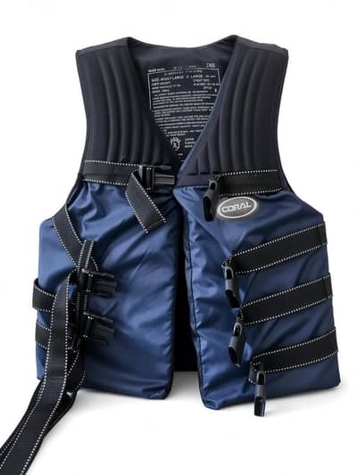 Neo Force Adult Life Jacket / Safety Vest Navy blue | Good condition