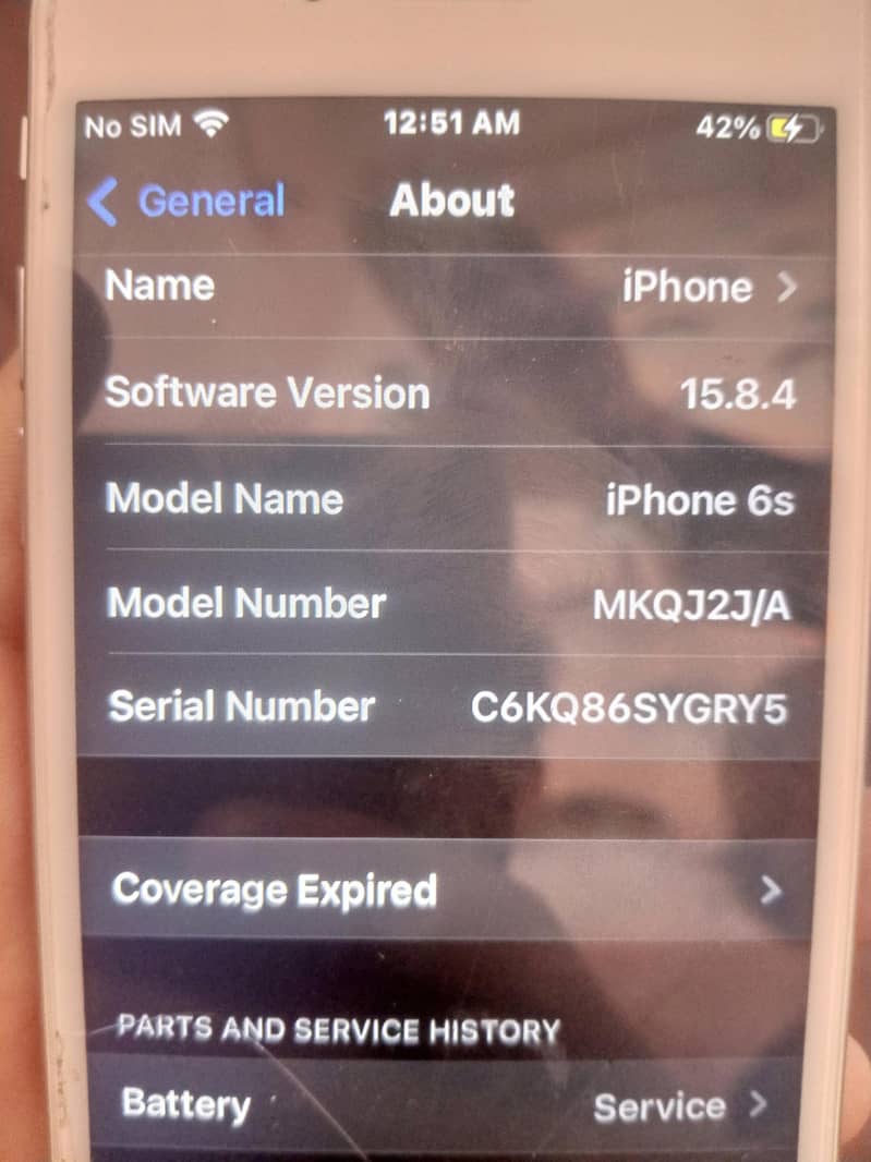 Apple iPhone 6S 7