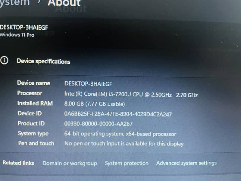 I5 7 generation 3