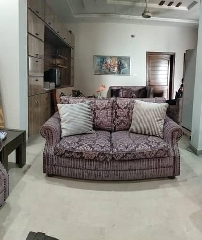 Sofa set with coffee chairs