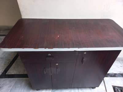 Iron Wooden Table