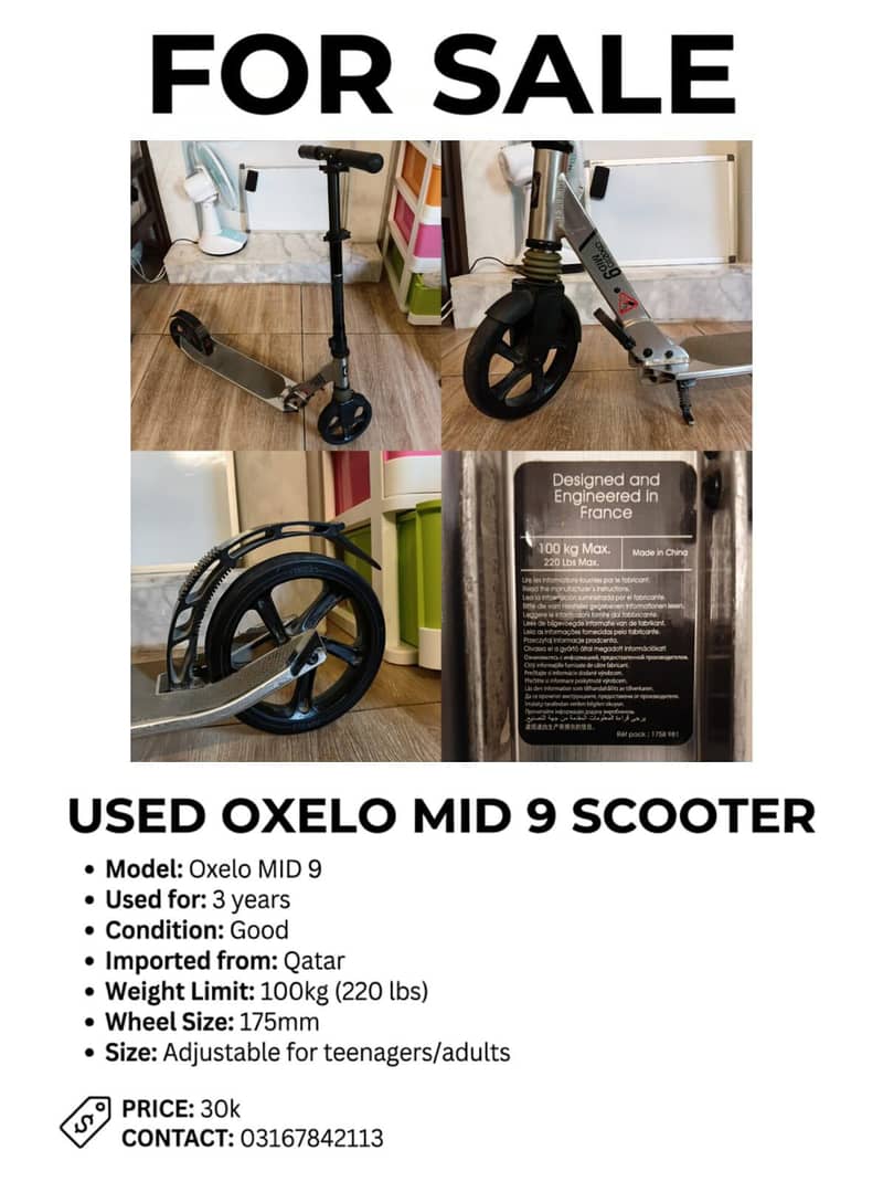 OXELO MID 9 0