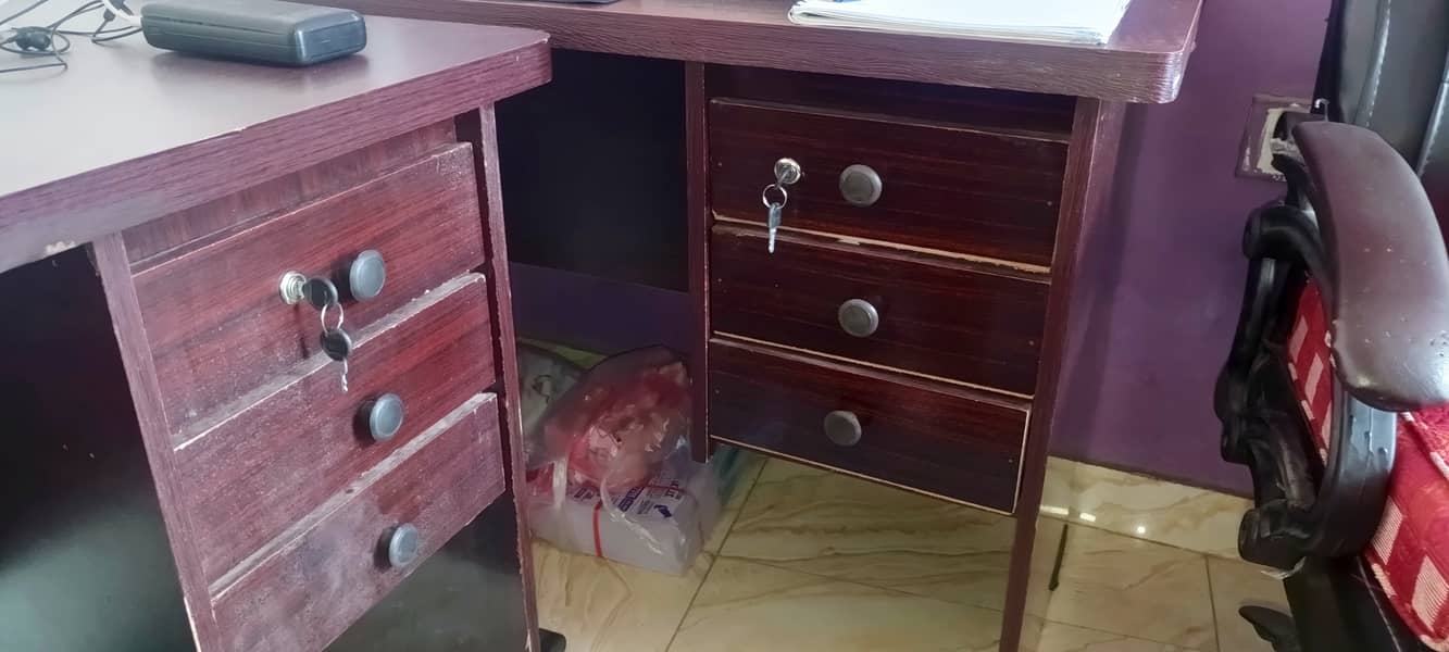 2 office table / computer table 1
