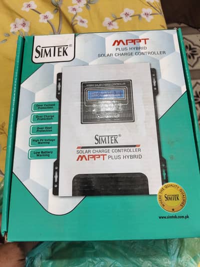 SIMTEK 85A MPPT Hybrid Solar Charge Controller – 12V/24V – Like New