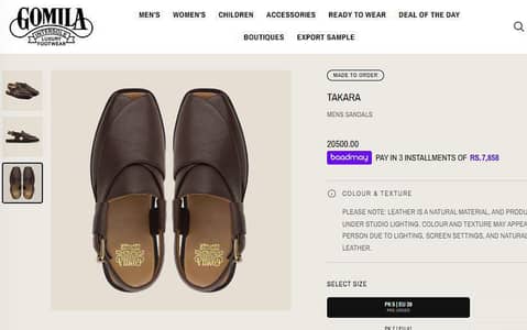 Gomila Brand New Mens Sandal