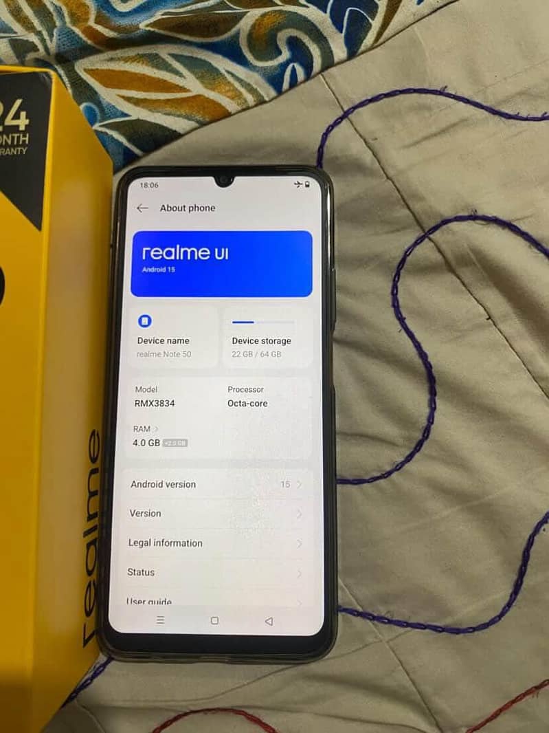 Realme Note 50 4