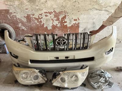 Prado 2010 bumper’s side foot boards