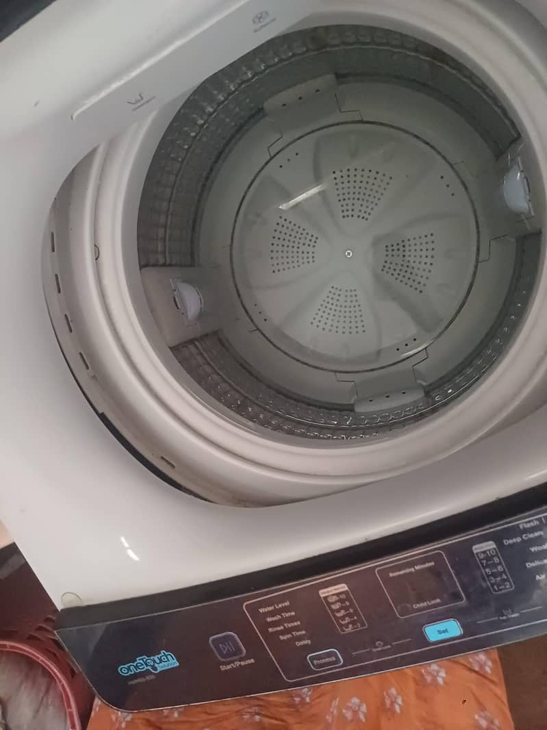 Haier top loader fully automatic functional washing machine 1