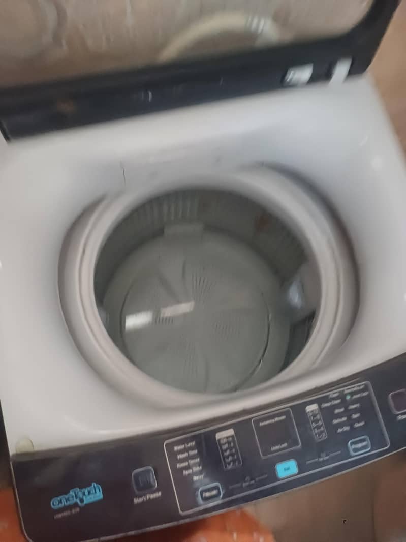 Haier top loader fully automatic functional washing machine 3