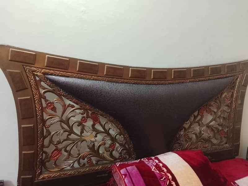 Bed with side table 5