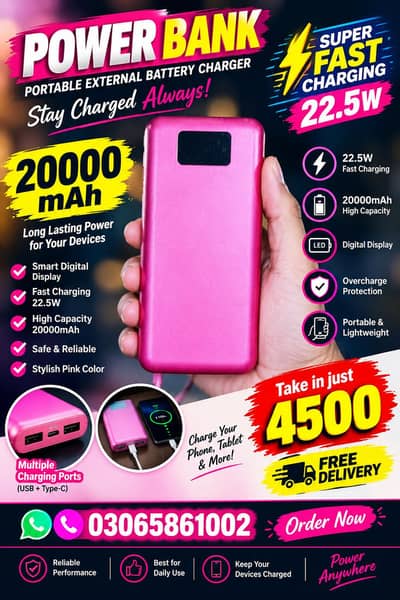 power Bank 22.5w
