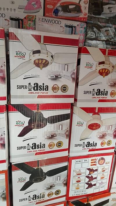 super asia ac dc fan 30 walt new