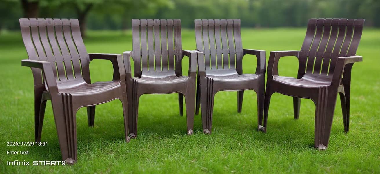 plastic chair & table 1