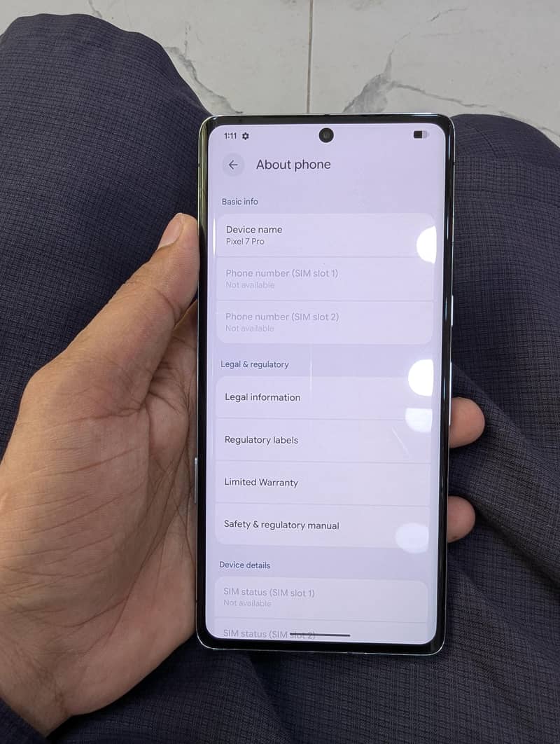 Google Pixel 7 Pro 5
