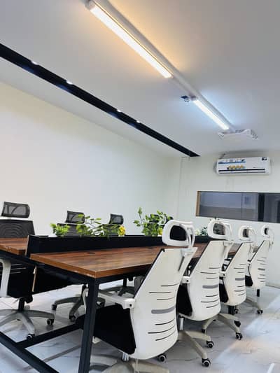 Office table and chair