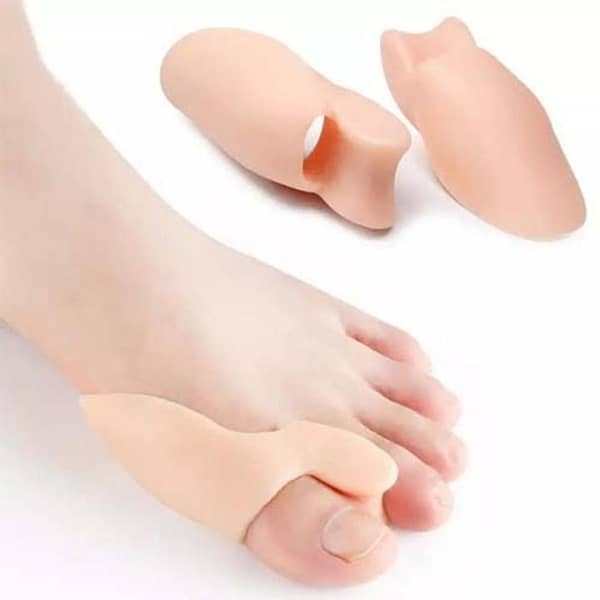 Toe Separator & Bunion Corrector| Silicone Toe Straightener for Overlapping Toes, Hallux Valgus & Toe Alignment| Soft Gel Toe Corrector for Pain Relief, Foot Care & Comfortable Walking for Men & Women