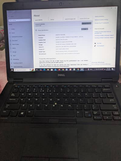 dell latitude5480 core i5 7th gen