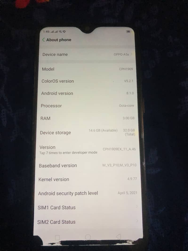 OPPO A5s 1