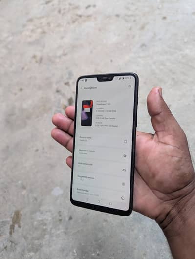 One Plus 6 pta approved 8/128 fix price emergency cash need ad read. . .
