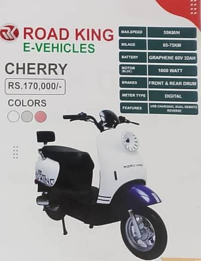 Road King EV 65km average