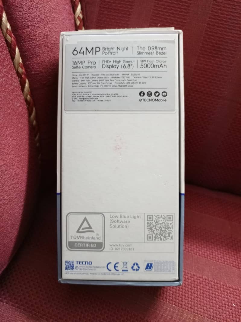 Tecno Camon 19 10/10 condition 2