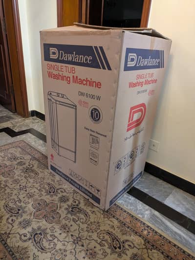 Dawlance Washing Machine Brand New/Unused