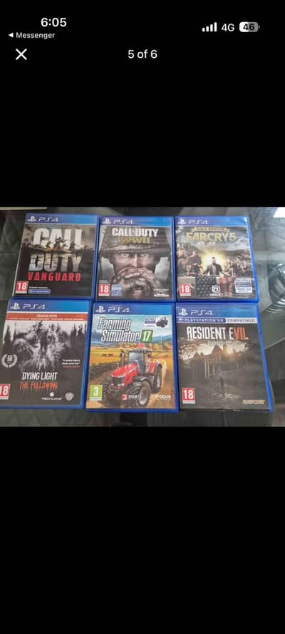 PS4 GAMES FOR SALE (PRICES LISTED IN DESCRIPTION)