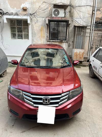 honda city red 1 touchup only