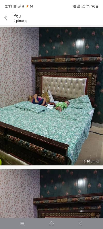 bed dressing side table