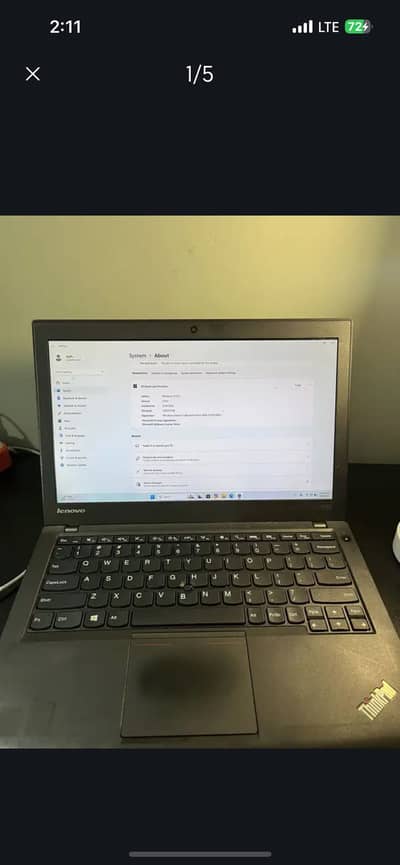  Lenovo Laptop for Sale – i7 | 4GB RAM | 240GB SSD