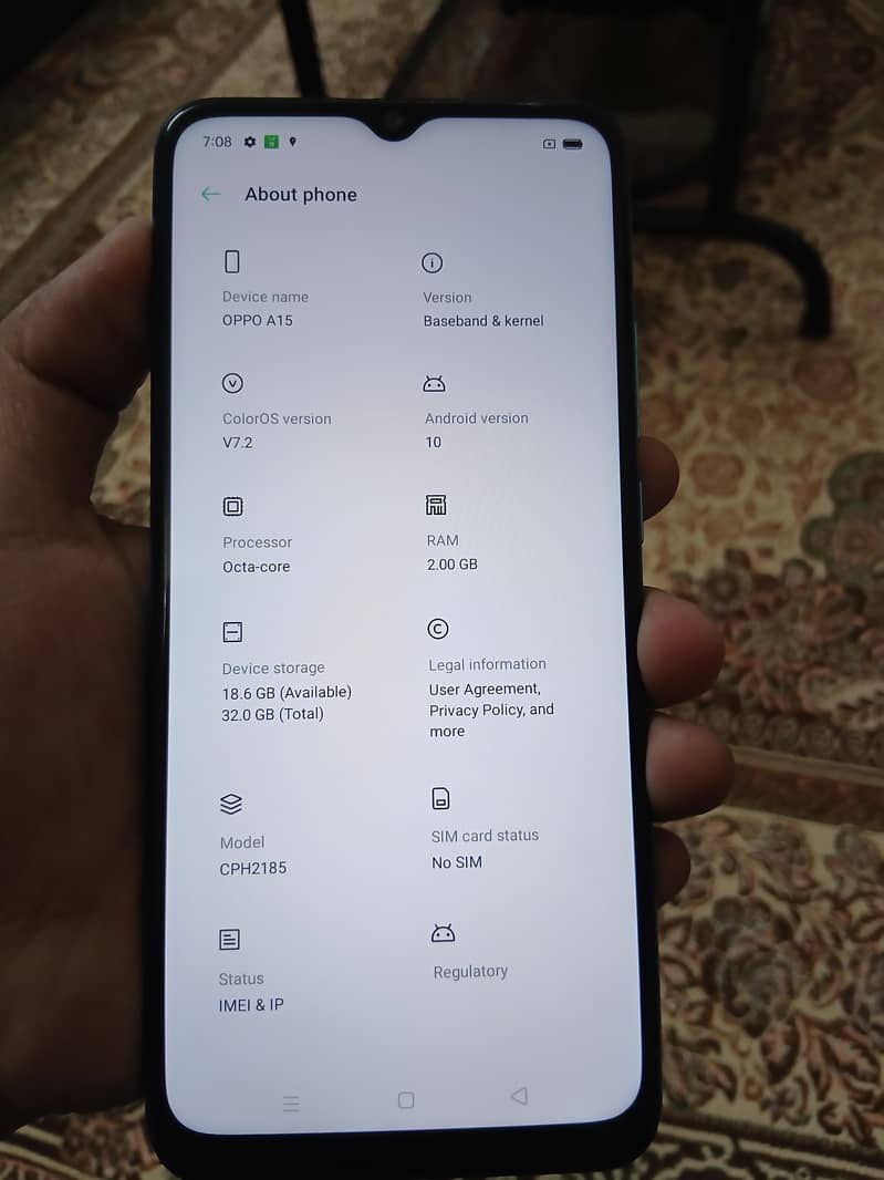 Oppo A15 7