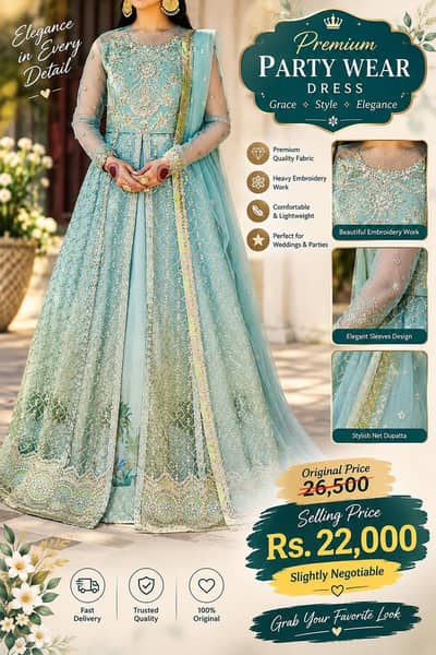 Bridal Dress | Wedding Dress | Bridal Mexii | Walima Dress | Mexii