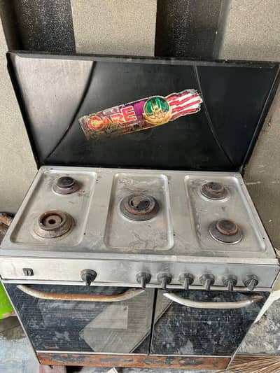 CARE 5 Burner Gas Stove with Oven
