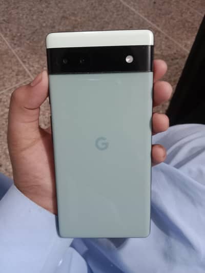Google Pixel 6a with Google Charger