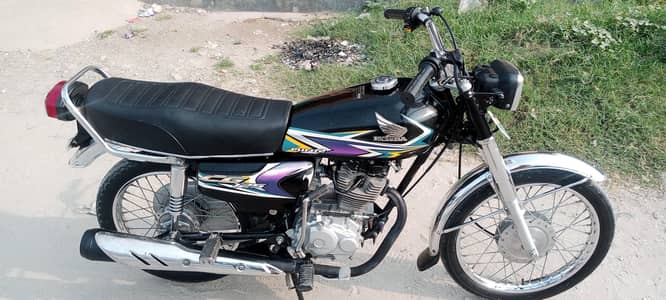 cg 125 black colour