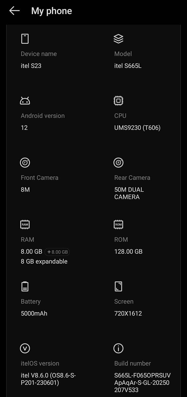 Itel S23 2