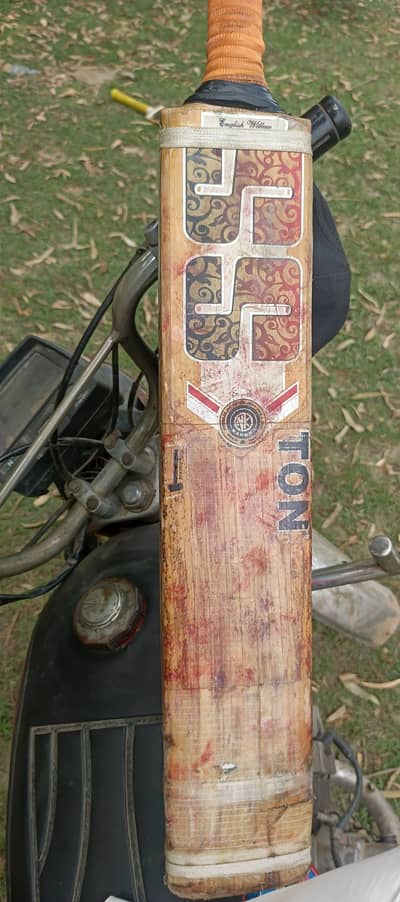 SS Premium Sunridges TON Willow Cricket Bat for Hard Ball