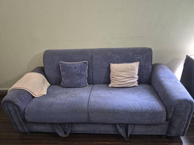 Sofaset Cum Bed with cushions 0