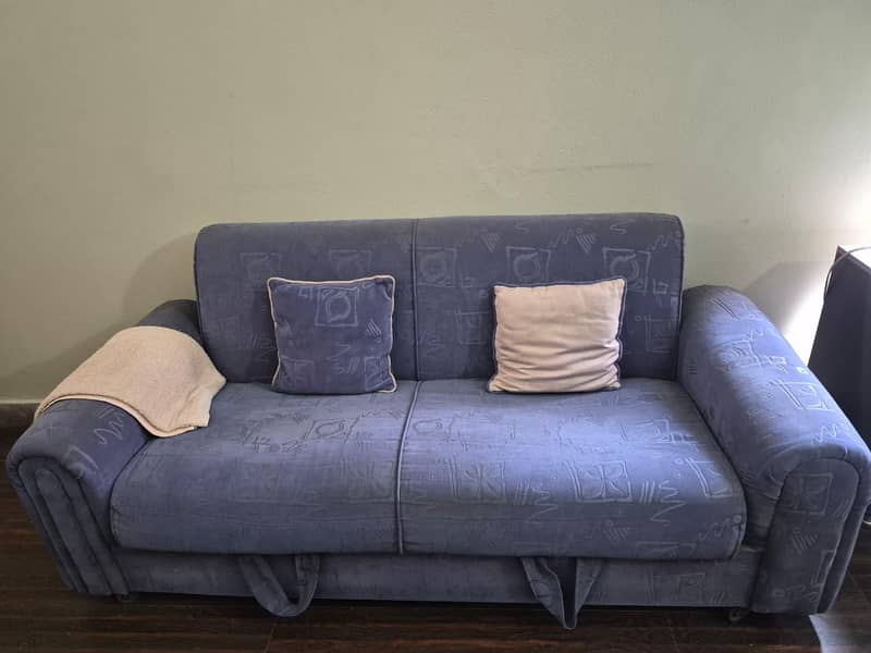 Sofaset Cum Bed with cushions 1