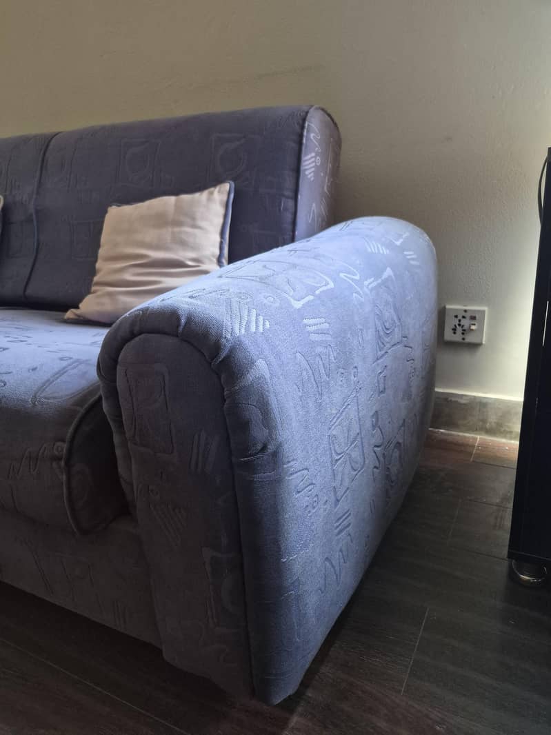 Sofaset Cum Bed with cushions 4