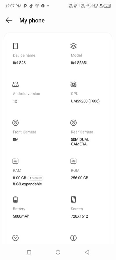 Itel S23