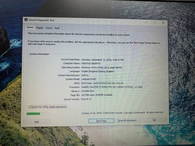 Dell E5450 i5 5th Generation