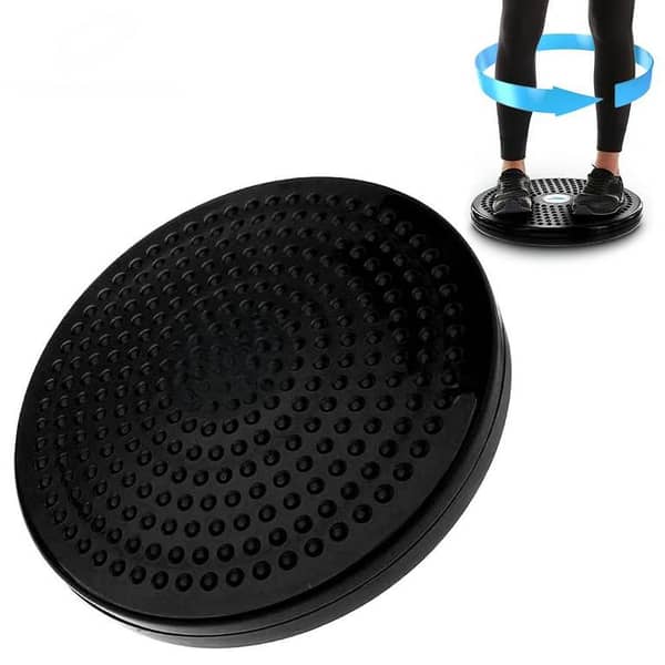 Ab Twister Rotating Board Disc Plate Waist Trimmer Disc Weight Loss Tummy Trimmer Belly Body Shaping Twisting Board Aerobic Exercise Fitness Slim Machine Home Gym Exercise Sports Equipment for Men and Women